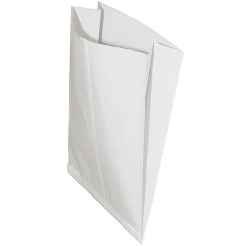 пакет для гриля 34х20+10 белый ламин.