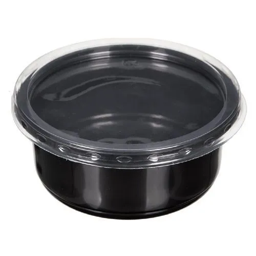 контейнер СпК-115 350мл черное дно с крышкой