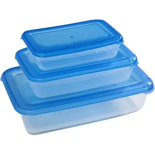 контейнеры д/СВЧ 3шт. (0,45л;0,9л;1,9л)