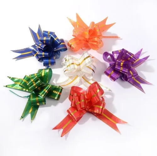 бант-бабочка 1,8см зол.полос. *