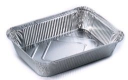 контейнер алюминиевый прямоугольный SP(RF)88L  (253х187х54)/50 *