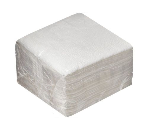 Салфетки целлюлозные белые, 25×25 см, 1 слой, 50 шт. от производителя в Кирове