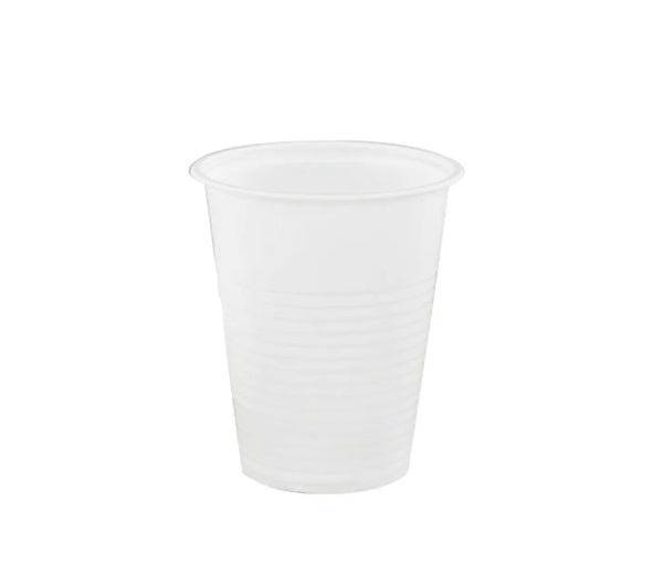 стакан 200мл белый PP
