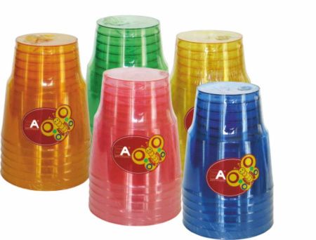 стакан 200мл Фуршет красный ДК