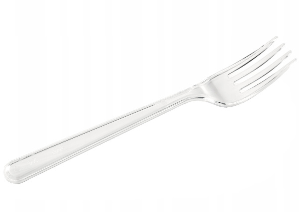 вилка прозрачная премиум 165мм