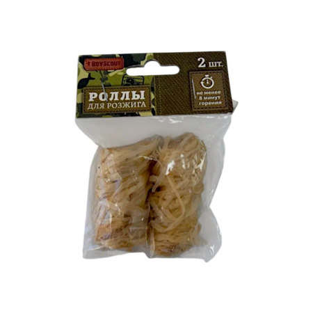 роллы для розжига Boyscout /2 шт