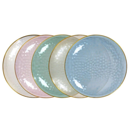 тарелка круглая ПС 180 мм в ассортименте/10*