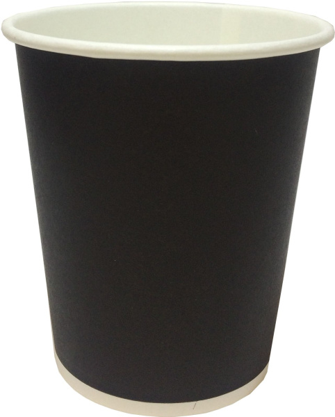 стакан бум. 200 мл Черный Скандипакк от производителя в Нижнем Новгороде