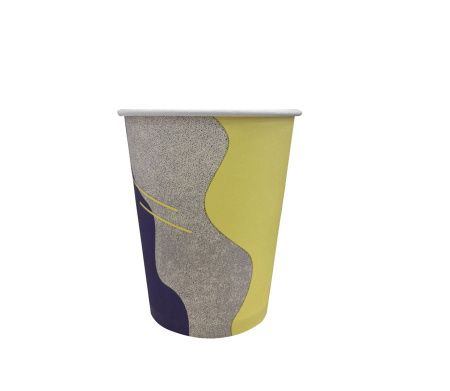 стакан бум. 250 мл Волны*