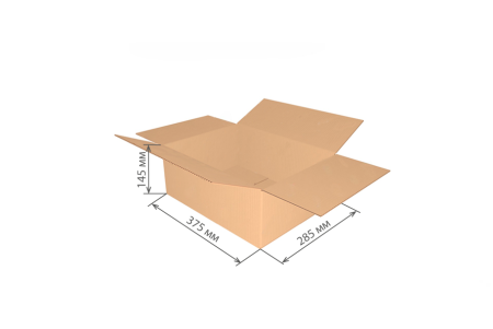 гофроящик 375х285х145 Т23С/20-25 шт *