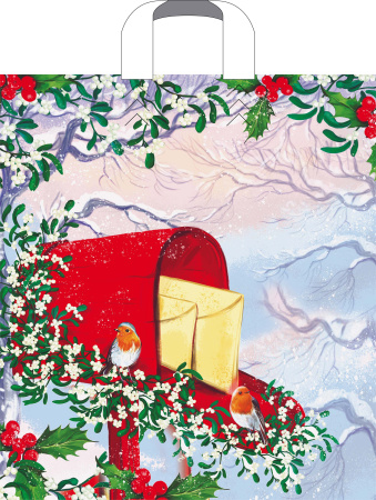 пакет петл. 42х38 Новогоднее поздравление НГ ШК