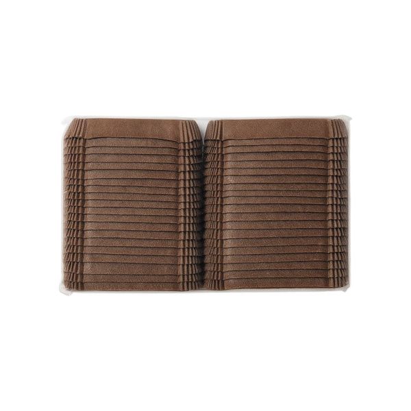 розетка для пирожн. овал 34х136 коричневая/1000