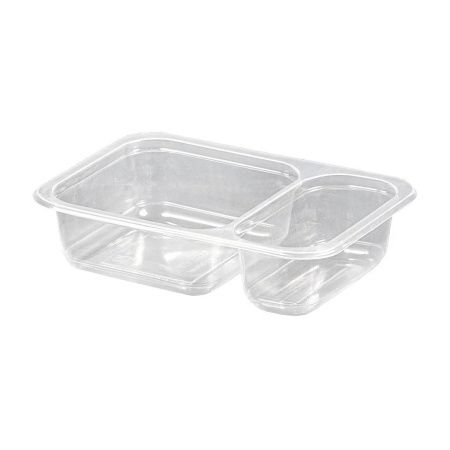 лоток под запайку 187х137х37 прозрачный 2-х секц. 30/70 ЭМ/630 *
