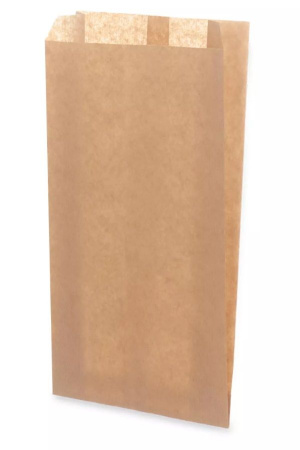пакет бумажный с V-обр. дном 31х17х7 крафт