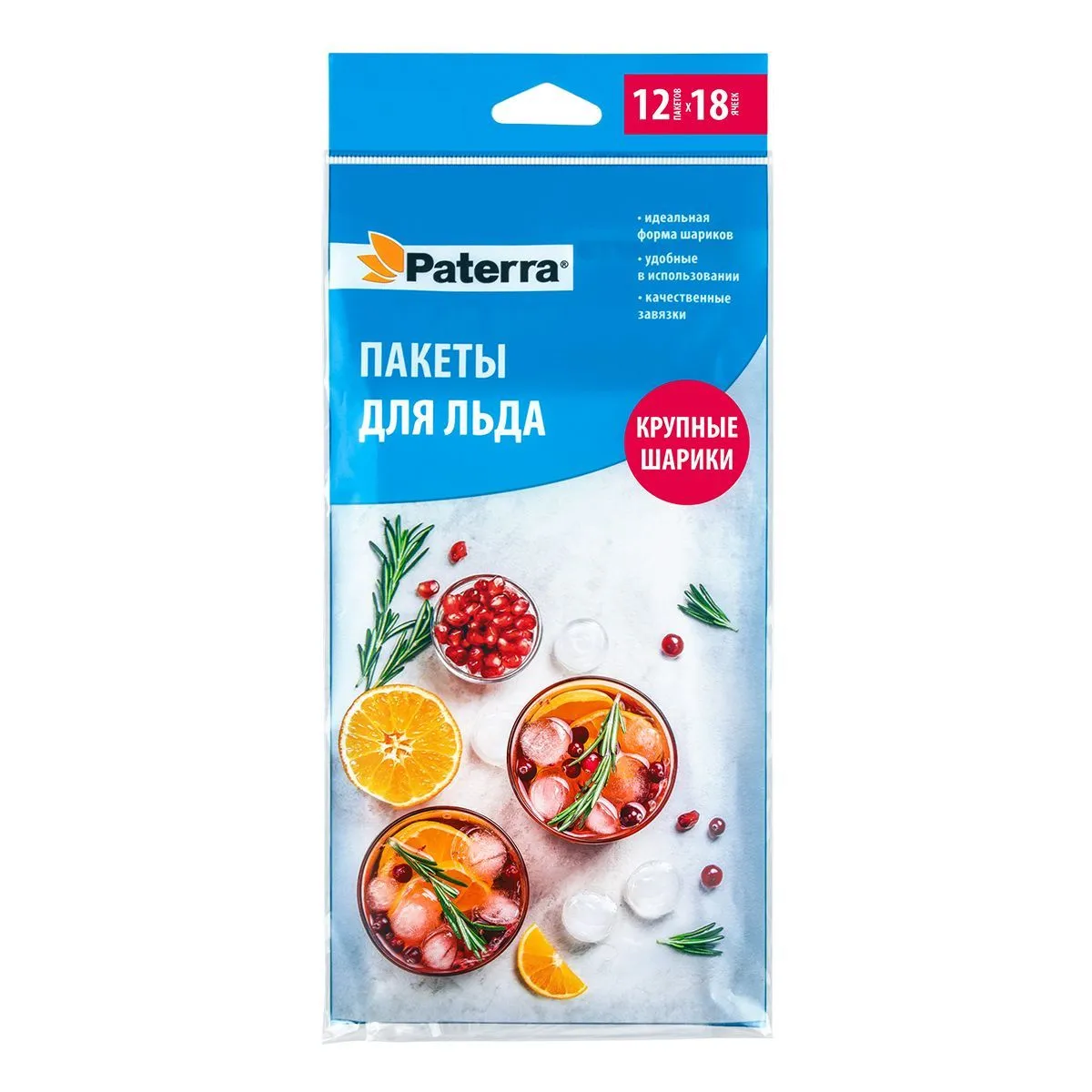 пакетики д/льда РATERRA (216 шариков)* от производителя в Кирове
