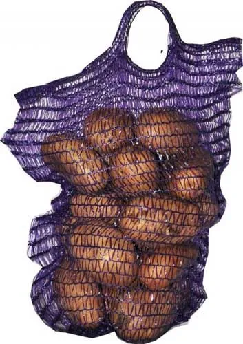 мешки сетчатые 30х47 с ручками фиолетовые